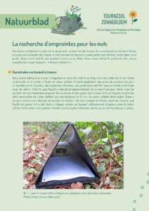 Natuurblad recherche d'empreintes